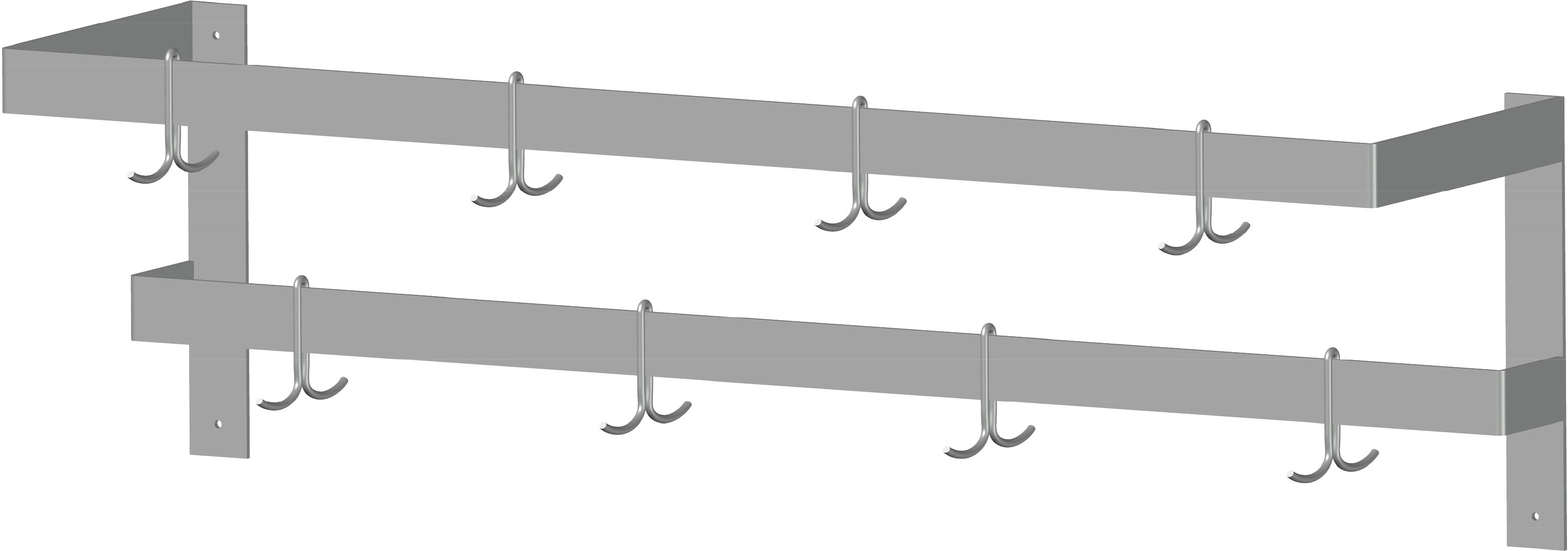 Spg Steel Racks Universal® Stainless Steel Wall Mounted Shelving | SPG International