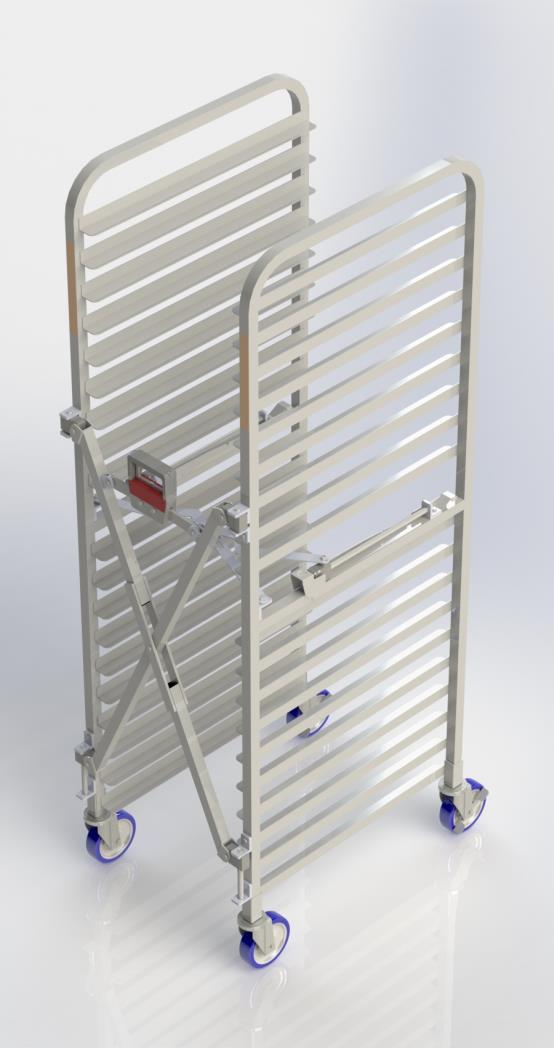 Kelmax® Nesting and Collapsible Pan Racks | SPG International